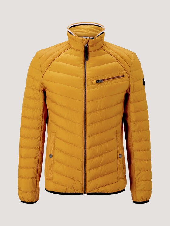 gesteppte Hybridjacke - Männer - Flame Brown gesteppte Hybridjacke - Männer - Flame Brown - 7 - TOM TAILOR
