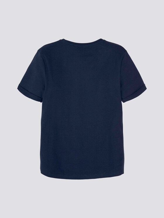 T-Shirt mit Print - Jungen - kids dress blue T-Shirt mit Print - Jungen - kids dress blue - 8 - Tom Tailor E-Shop Kollektion