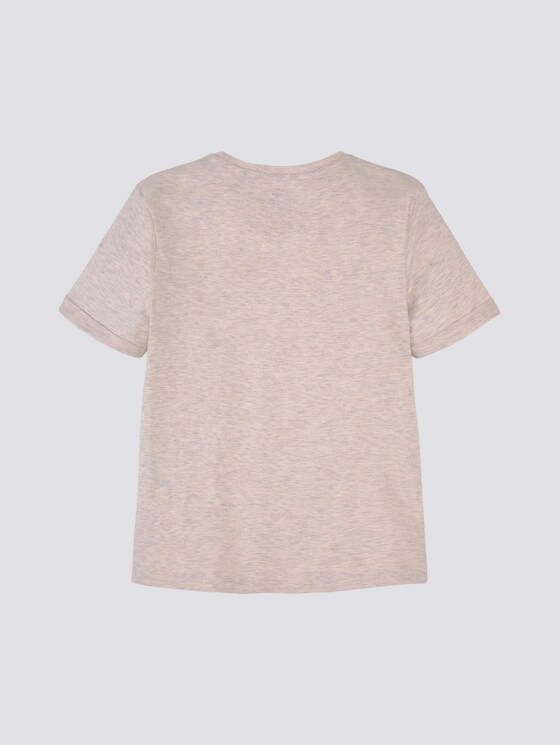 T-Shirt mit Print - Jungen - kids offwhite melange T-Shirt mit Print - Jungen - kids offwhite melange - 8 - Tom Tailor E-Shop Kollektion