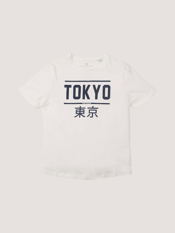 T-Shirt mit Print - Jungen - kids snow white T-Shirt mit Print - Jungen - kids snow white - 7 - Tom Tailor E-Shop Kollektion