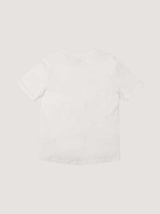 T-Shirt mit Print - Jungen - kids snow white T-Shirt mit Print - Jungen - kids snow white - 8 - Tom Tailor E-Shop Kollektion