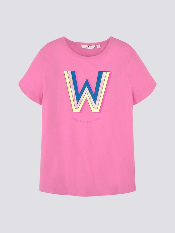 T-Shirt mit Print - Mädchen - kids fuchsia pink T-Shirt mit Print - Mädchen - kids fuchsia pink - 7 - Tom Tailor E-Shop Kollektion