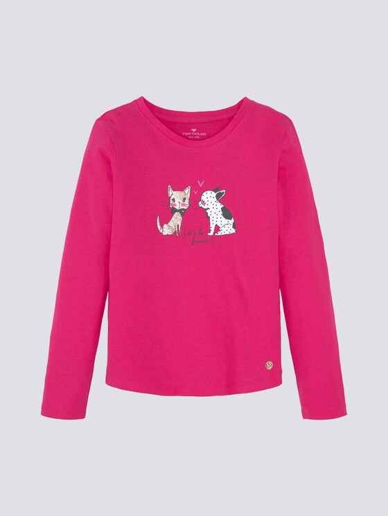 Shirt met lange mouwen en print - Meisjes - kids beetroot purple Shirt met lange mouwen en print - Meisjes - kids beetroot purple - 7 - Tom Tailor E-Shop Kollektion