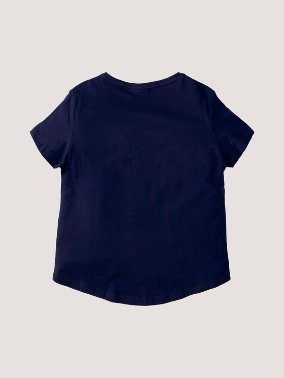 T-Shirt mit Print - Mädchen - kids peacoat blue T-Shirt mit Print - Mädchen - kids peacoat blue - 8 - Tom Tailor E-Shop Kollektion