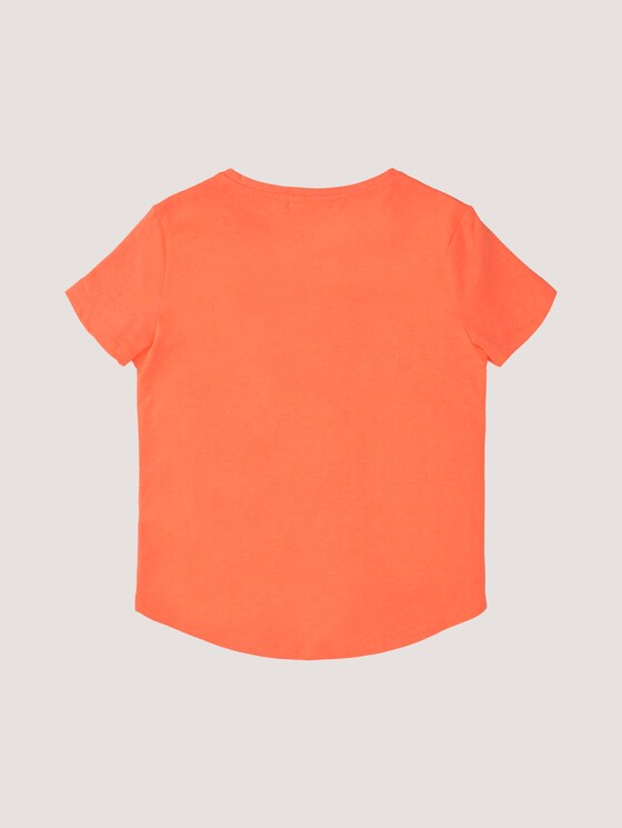 T-Shirt mit Print - Mädchen - kids power orange T-Shirt mit Print - Mädchen - kids power orange - 8 - Tom Tailor E-Shop Kollektion