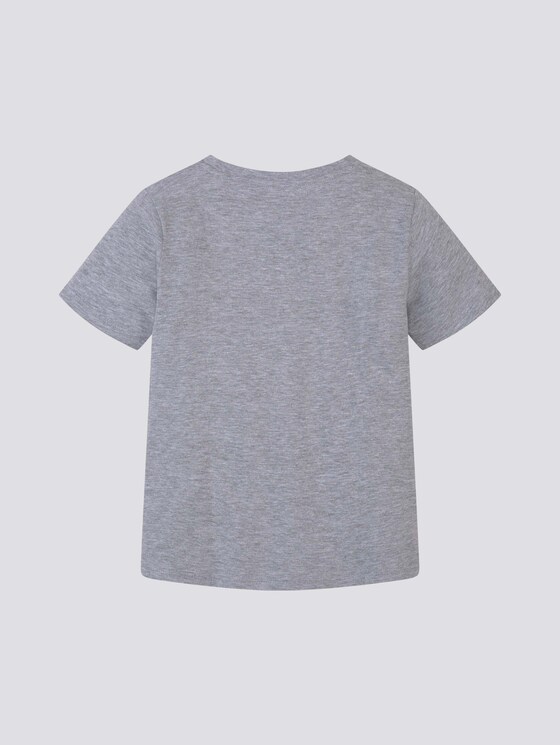 T-Shirt mit Print - Jungen - kids drizzle grey melange T-Shirt mit Print - Jungen - kids drizzle grey melange - 8 - Tom Tailor E-Shop Kollektion