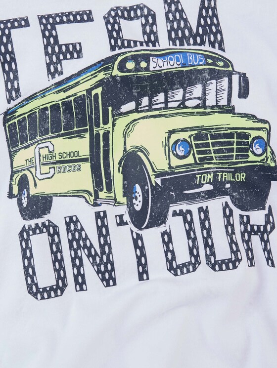 T-Shirt mit Print - Jungen - kids bright white T-Shirt mit Print - Jungen - kids bright white - 9 - Tom Tailor E-Shop Kollektion