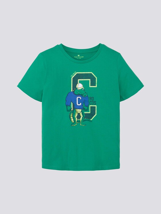 T-shirt met print - Jongens - kids holly green T-shirt met print - Jongens - kids holly green - 7 - Tom Tailor E-Shop Kollektion
