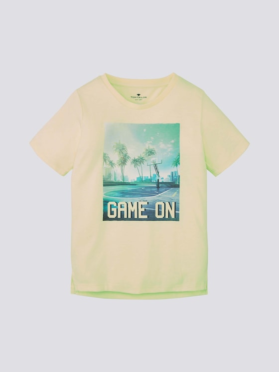 T-Shirt mit Print - Jungen - kids flashy lime green T-Shirt mit Print - Jungen - kids flashy lime green - 7 - Tom Tailor E-Shop Kollektion