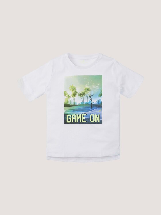 T-Shirt mit Print - Jungen - kids bright white T-Shirt mit Print - Jungen - kids bright white - 7 - Tom Tailor E-Shop Kollektion