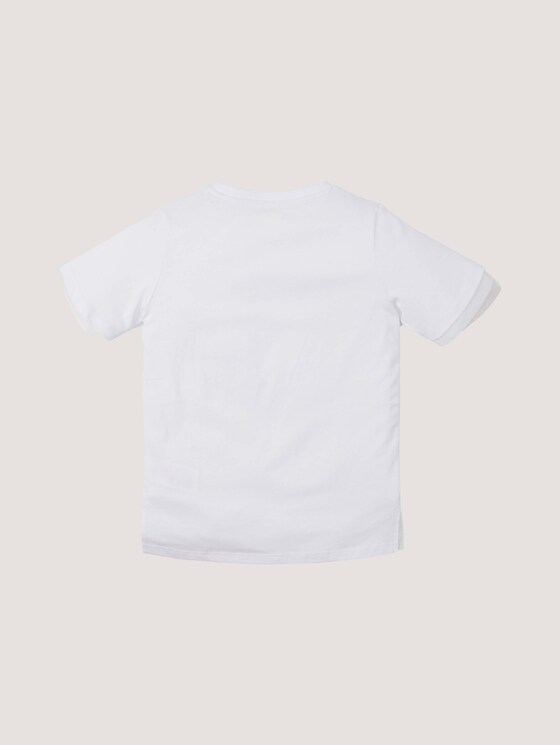 T-Shirt mit Print - Jungen - kids bright white T-Shirt mit Print - Jungen - kids bright white - 8 - Tom Tailor E-Shop Kollektion