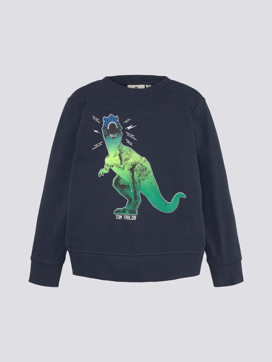 Sweatshirt mit Print - Jungen - kids dress blue Sweatshirt mit Print - Jungen - kids dress blue - 7 - Tom Tailor E-Shop Kollektion