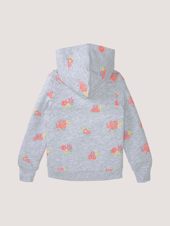 Sweatjacke - Mädchen - kids melange flower design Sweatjacke - Mädchen - kids melange flower design - 8 - Tom Tailor E-Shop Kollektion