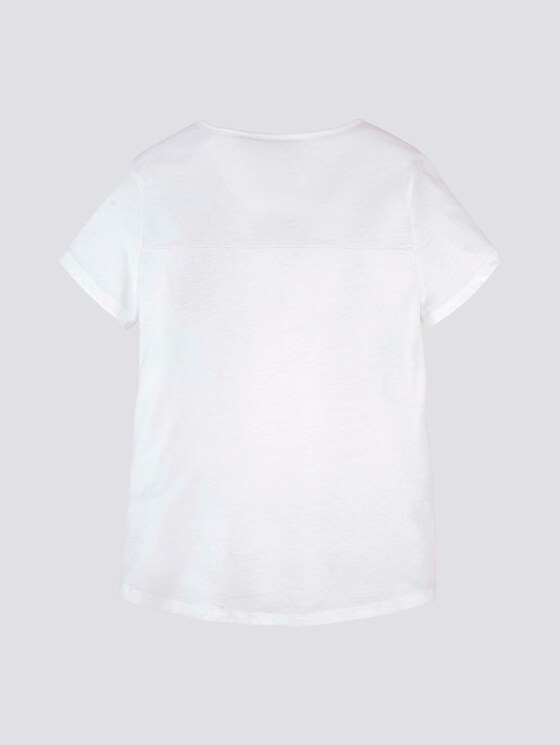 T-Shirt mit Print - Mädchen - kids cloud dancer white T-Shirt mit Print - Mädchen - kids cloud dancer white - 8 - Tom Tailor E-Shop Kollektion