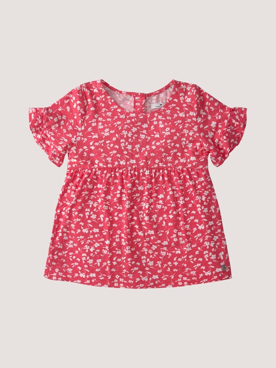 gemusterte Bluse - Mädchen - kids white pink flower design gemusterte Bluse - Mädchen - kids white pink flower design - 7 - Tom Tailor E-Shop Kollektion