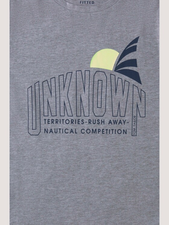 T-Shirt mit Print - Jungen - kids drizzle grey melange T-Shirt mit Print - Jungen - kids drizzle grey melange - 9 - Tom Tailor E-Shop Kollektion