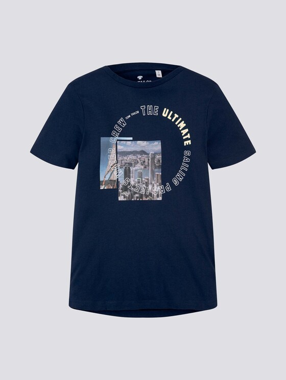 T-Shirt mit Print - Jungen - kids dress blue T-Shirt mit Print - Jungen - kids dress blue - 7 - Tom Tailor E-Shop Kollektion