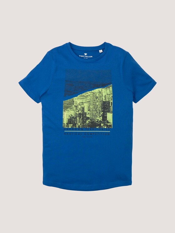 T-Shirt mit Print - Jungen - kids blue lolite T-Shirt mit Print - Jungen - kids blue lolite - 7 - Tom Tailor E-Shop Kollektion