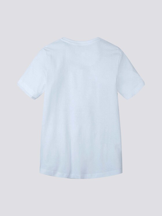 T-Shirt mit Print - Jungen - kids bright white T-Shirt mit Print - Jungen - kids bright white - 8 - Tom Tailor E-Shop Kollektion