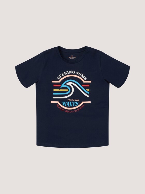 T-Shirt mit Print - Jungen - kids dress blue T-Shirt mit Print - Jungen - kids dress blue - 7 - Tom Tailor E-Shop Kollektion