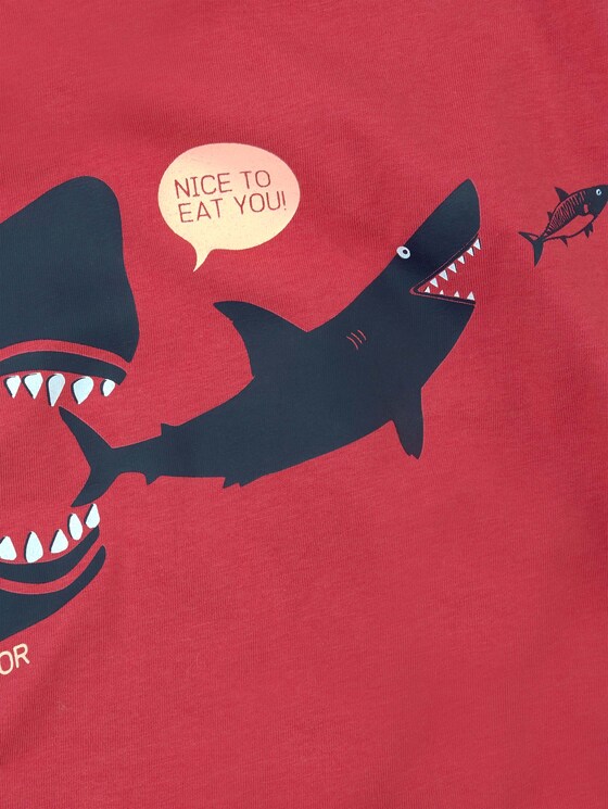 T-Shirt mit Print - Jungen - kids washed red T-Shirt mit Print - Jungen - kids washed red - 9 - Tom Tailor E-Shop Kollektion