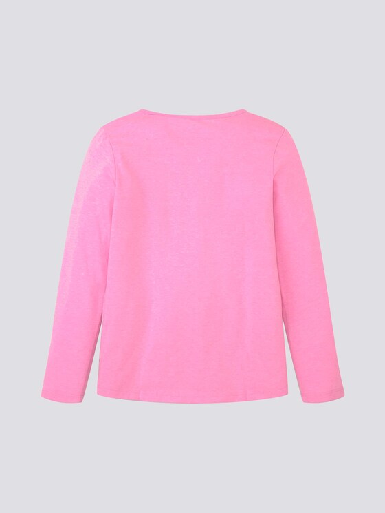 Langarmshirt mit Print und Glitzer - Mädchen - kids neon light pink Langarmshirt mit Print und Glitzer - Mädchen - kids neon light pink - 8 - Tom Tailor E-Shop Kollektion