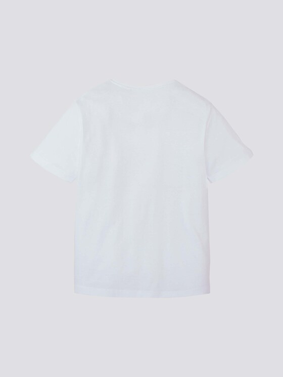 T-Shirt mit sportlichem Print - Jungen - kids bright white T-Shirt mit sportlichem Print - Jungen - kids bright white - 8 - Tom Tailor E-Shop Kollektion