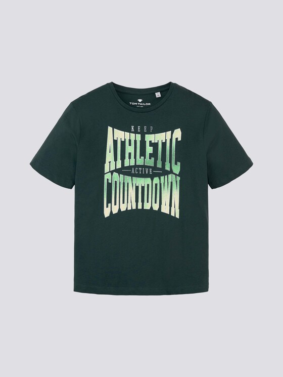 T-Shirt mit sportlichem Print - Jungen - kids green gables green T-Shirt mit sportlichem Print - Jungen - kids green gables green - 7 - Tom Tailor E-Shop Kollektion