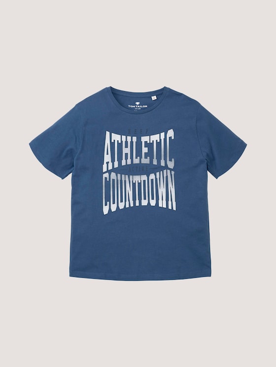 T-Shirt mit sportlichem Print - Jungen - kids true navy T-Shirt mit sportlichem Print - Jungen - kids true navy - 7 - Tom Tailor E-Shop Kollektion