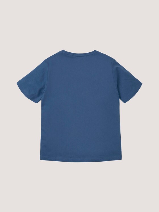 T-Shirt mit sportlichem Print - Jungen - kids true navy T-Shirt mit sportlichem Print - Jungen - kids true navy - 8 - Tom Tailor E-Shop Kollektion