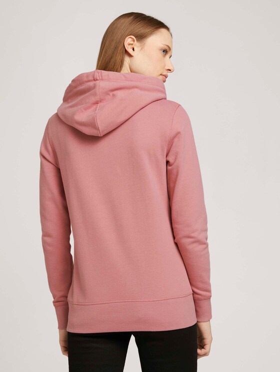 Hoodie aus Bio-Baumwolle - Frauen - cozy rose Hoodie aus Bio-Baumwolle - Frauen - cozy rose - 2 - TOM TAILOR Denim