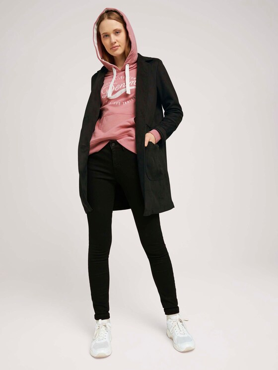 Hoodie aus Bio-Baumwolle - Frauen - cozy rose Hoodie aus Bio-Baumwolle - Frauen - cozy rose - 3 - TOM TAILOR Denim