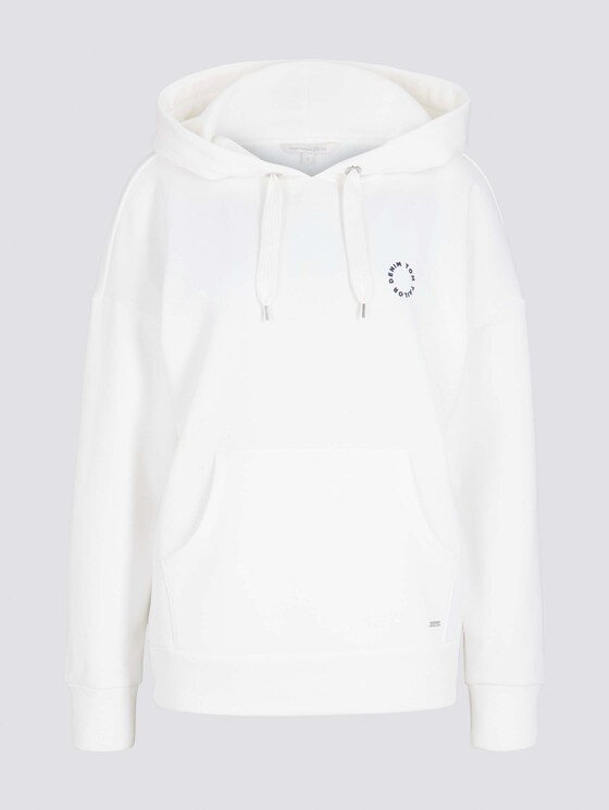 Hoodie mit Kapuzenprint - Frauen - Off White Hoodie mit Kapuzenprint - Frauen - Off White - 7 - TOM TAILOR Denim