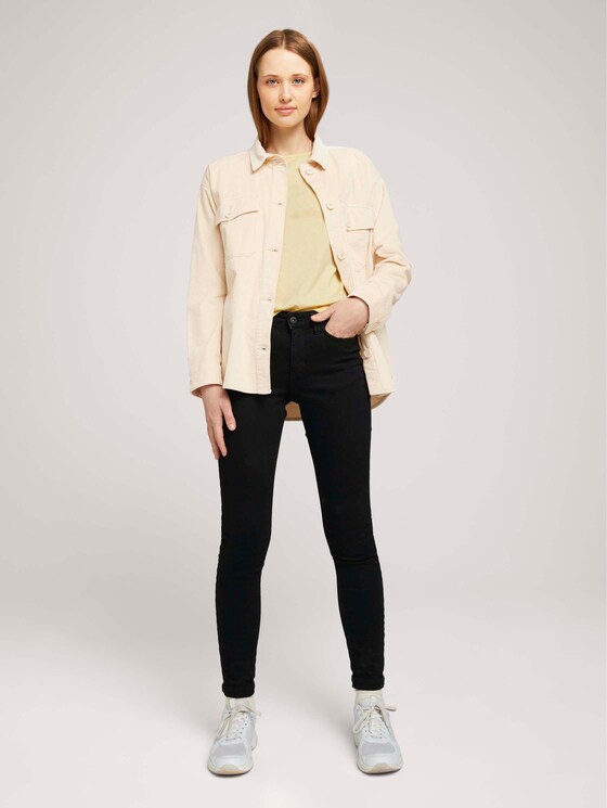 T_Shirt aus Bio-Baumwolle - Frauen - soft yellow T_Shirt aus Bio-Baumwolle - Frauen - soft yellow - 3 - TOM TAILOR Denim