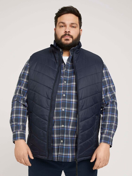 lightweight Steppweste - Männer - Sky Captain Blue lightweight Steppweste - Männer - Sky Captain Blue - 2 - Men Plus