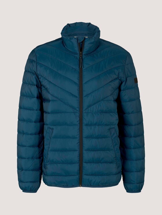 Gesteppte Lightweight Jacke mit recyceltem Polyamid - Männer - Dark Petrol Gesteppte Lightweight Jacke mit recyceltem Polyamid - Männer - Dark Petrol - 7 - TOM TAILOR Denim