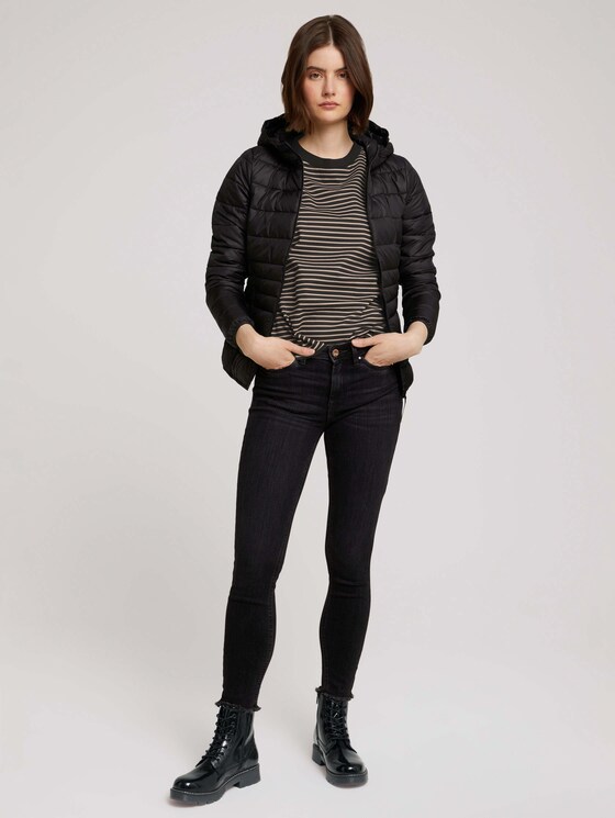 Lightweight Steppjacke mit Kapuze - Frauen - deep black Lightweight Steppjacke mit Kapuze - Frauen - deep black - 3 - TOM TAILOR Denim