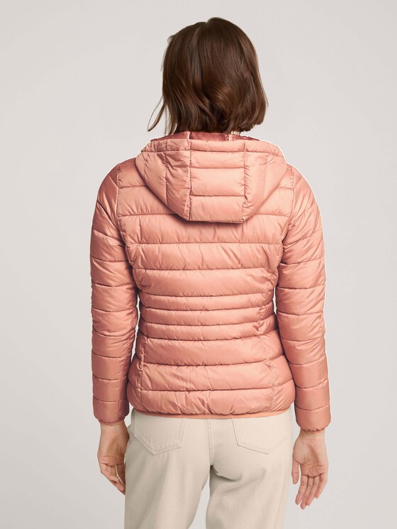 Lightweight Steppjacke mit Kapuze - Frauen - clay rose Lightweight Steppjacke mit Kapuze - Frauen - clay rose - 2 - TOM TAILOR Denim