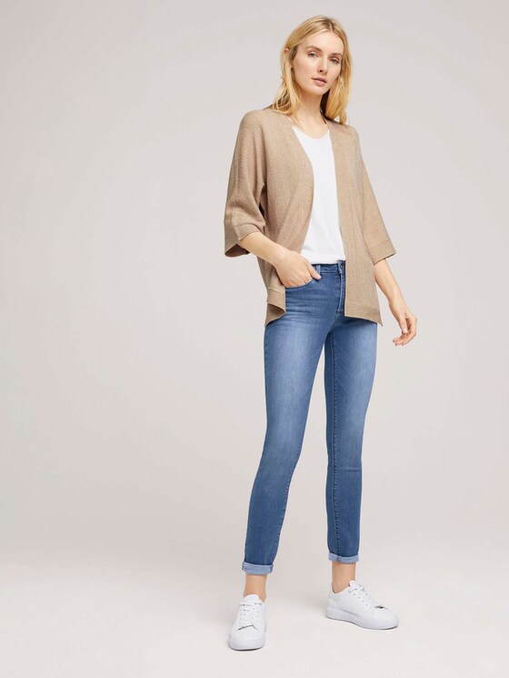 Cardigan mit weiten Ärmeln - Frauen - desert linen Cardigan mit weiten Ärmeln - Frauen - desert linen - 3 - TOM TAILOR