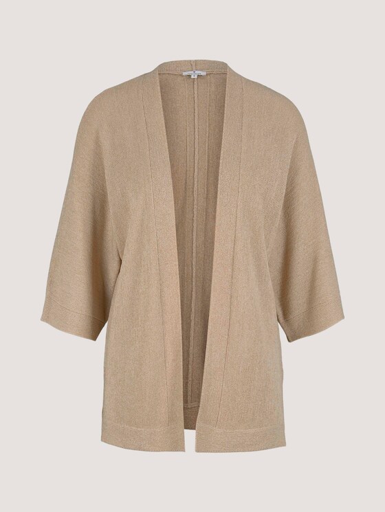 Cardigan mit weiten Ärmeln - Frauen - desert linen Cardigan mit weiten Ärmeln - Frauen - desert linen - 7 - TOM TAILOR