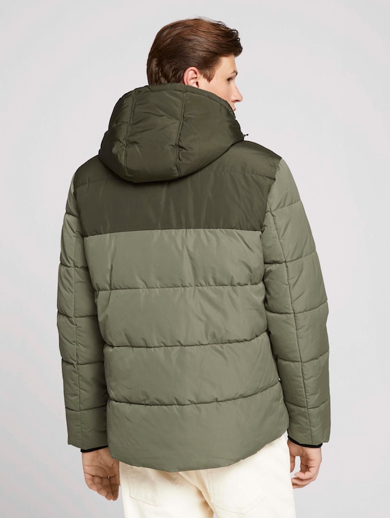 Gesteppte Jacke mit recyceltem Polyester - Männer - Woodland Green Gesteppte Jacke mit recyceltem Polyester - Männer - Woodland Green - 2 - TOM TAILOR Denim