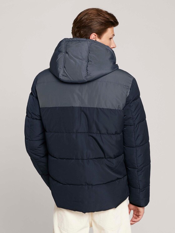 Gesteppte Jacke mit recyceltem Polyester - Männer - Sky Captain Blue Gesteppte Jacke mit recyceltem Polyester - Männer - Sky Captain Blue - 2 - TOM TAILOR Denim