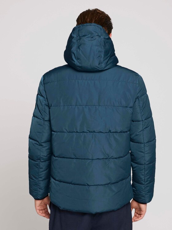 Gesteppte Jacke mit recyceltem Polyester - Männer - Dark Petrol Gesteppte Jacke mit recyceltem Polyester - Männer - Dark Petrol - 2 - TOM TAILOR Denim