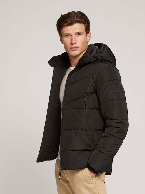 Gesteppte Jacke mit recyceltem Polyester - Männer - Black Gesteppte Jacke mit recyceltem Polyester - Männer - Black - 5 - TOM TAILOR Denim