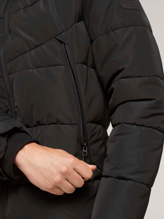 Gesteppte Jacke mit recyceltem Polyester - Männer - Black Gesteppte Jacke mit recyceltem Polyester - Männer - Black - 9 - TOM TAILOR Denim
