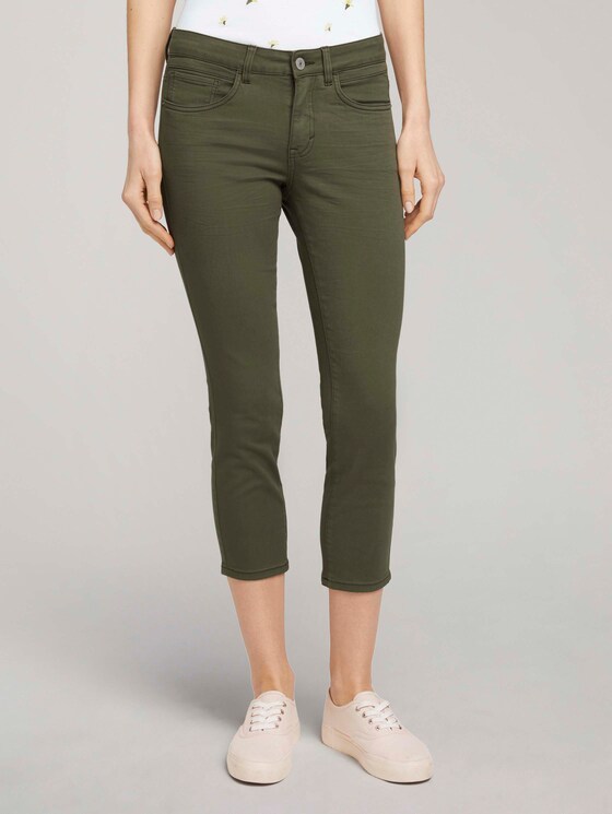 Alexa Slim Jeans 7/8 - Frauen - Grape Leaf Green Alexa Slim Jeans 7/8 - Frauen - Grape Leaf Green - 1 - TOM TAILOR
