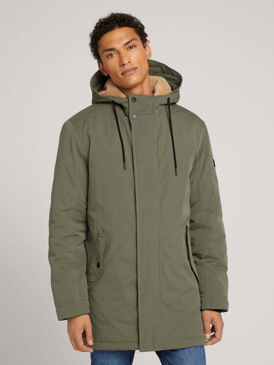 Basic Parka - Männer - Tree Moss Green Basic Parka - Männer - Tree Moss Green - 1 - TOM TAILOR Denim