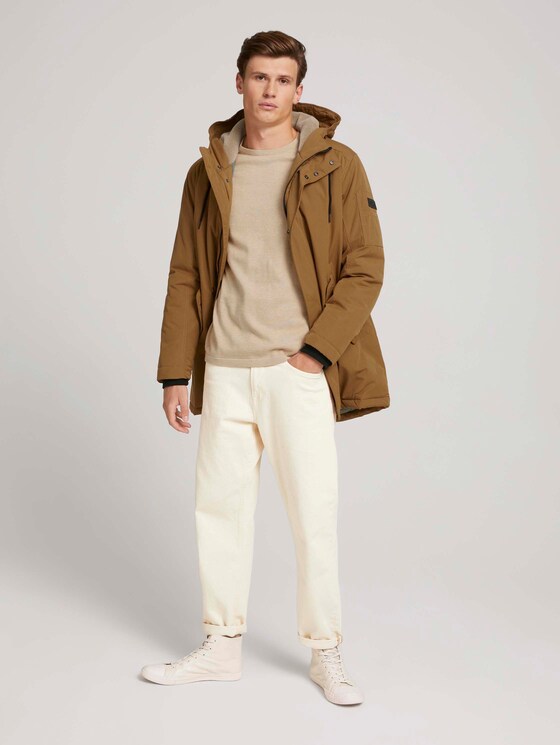 Basic parka - Men - deep cognac Basic parka - Men - deep cognac - 3 - TOM TAILOR Denim