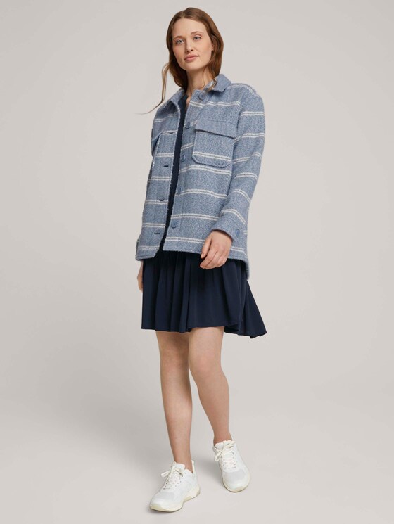 Babydoll Minikleid - Frauen - Sky Captain Blue Babydoll Minikleid - Frauen - Sky Captain Blue - 3 - TOM TAILOR Denim