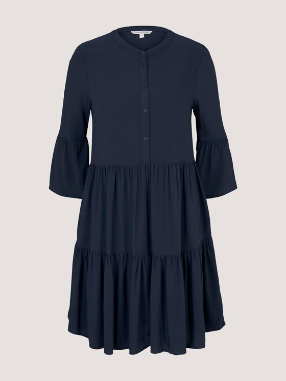 Babydoll Minikleid - Frauen - Sky Captain Blue Babydoll Minikleid - Frauen - Sky Captain Blue - 7 - TOM TAILOR Denim